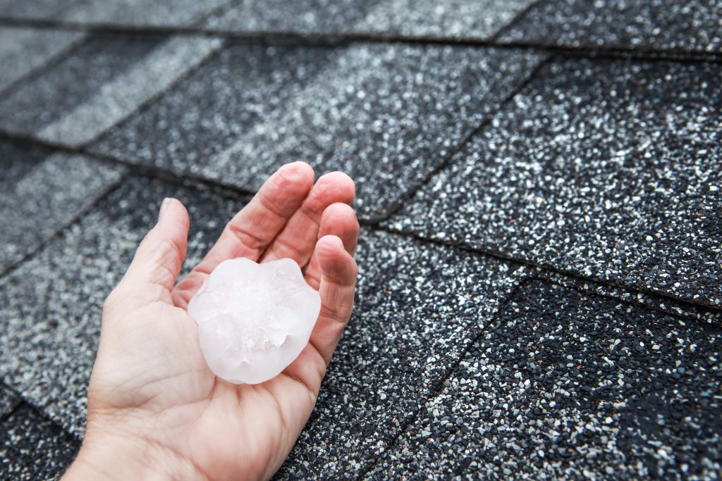 Hail On A Roof