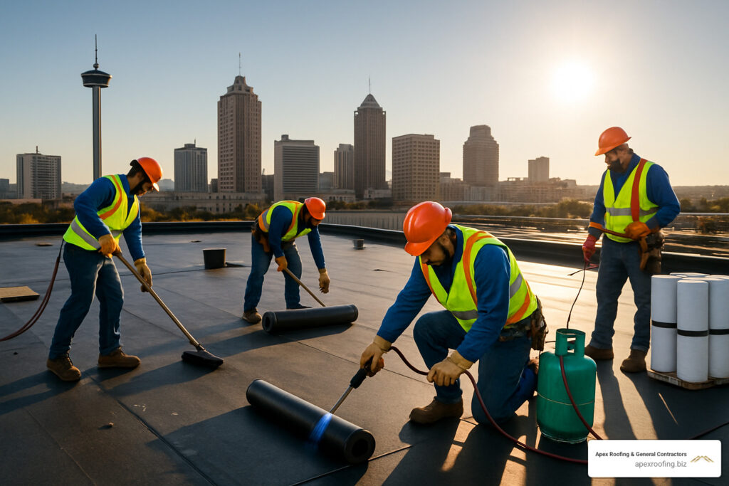 commercial roofers san antonio tx