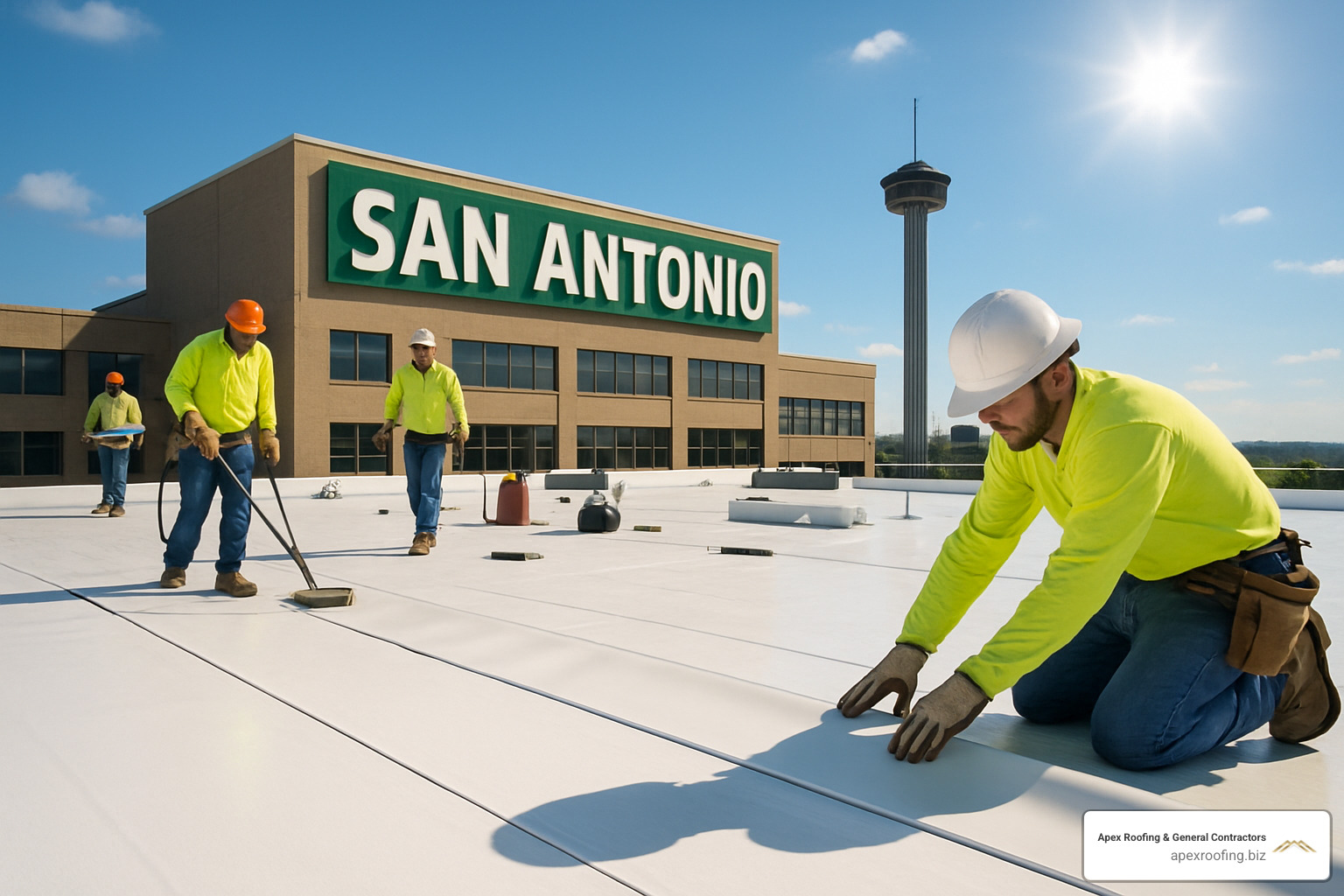 commercial roof installation san antonio