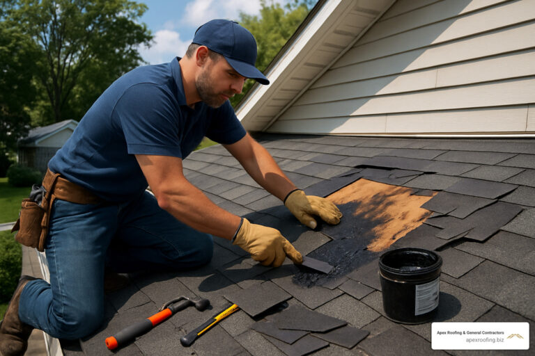 roof leak repair near me