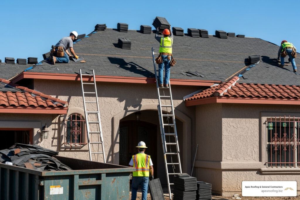 roof replacement contractor San Antonio*