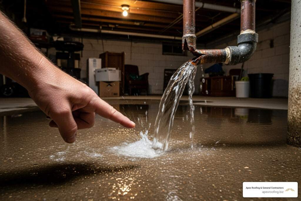 emergency leak detection