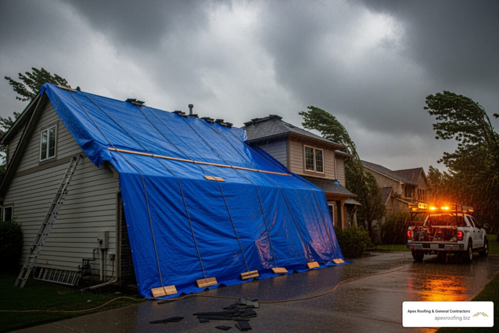 Emergency roof repair Leon Valley