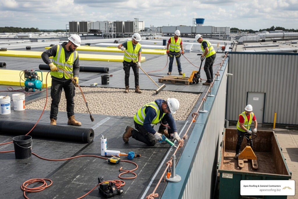 industrial roofing contractors