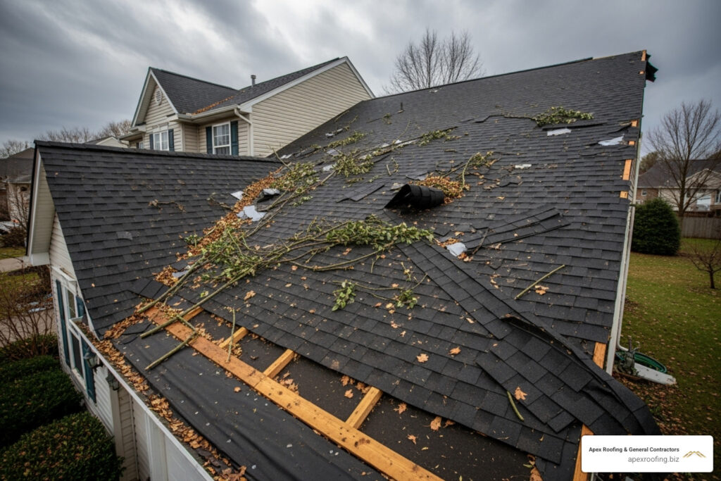 roofing storm damage