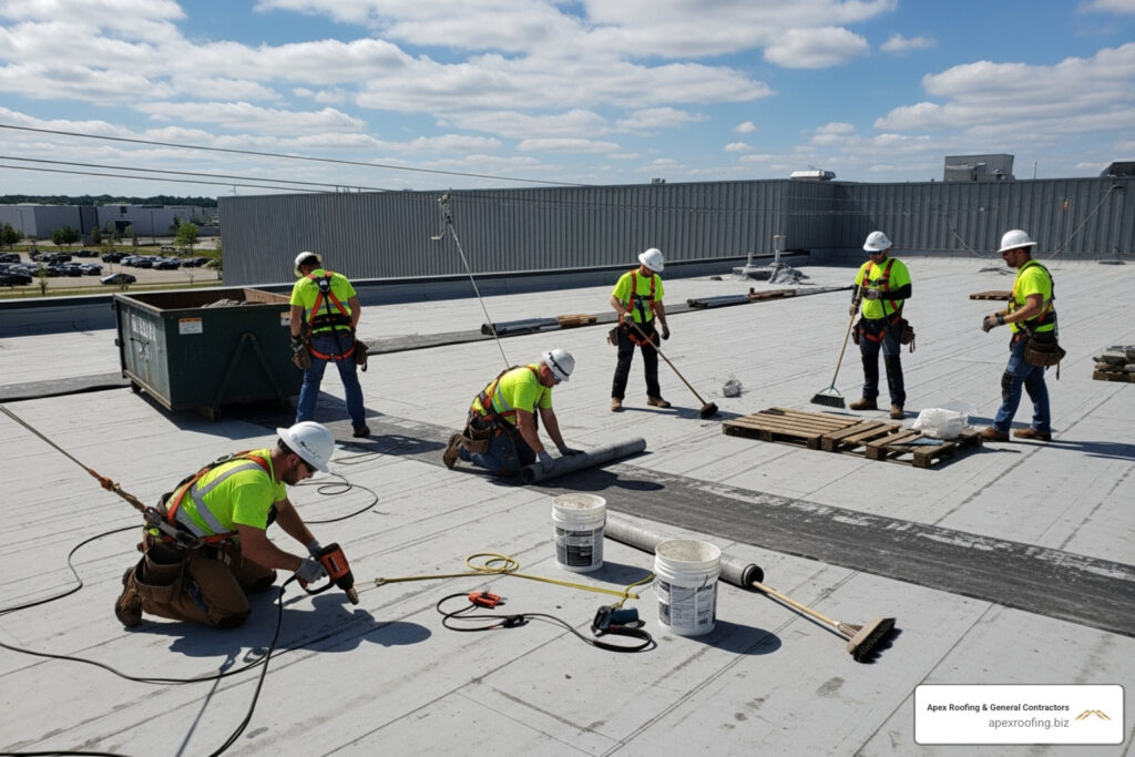commercial roofing contractors