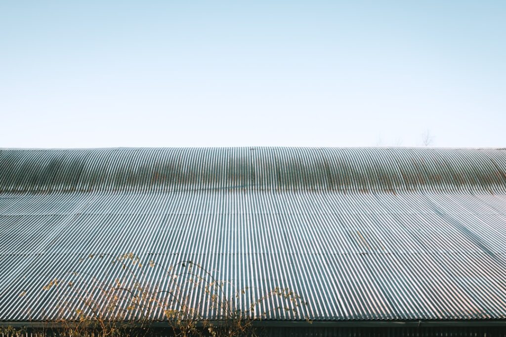 corrugated metal roof repair